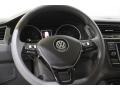 Storm Gray 2018 Volkswagen Tiguan S Steering Wheel