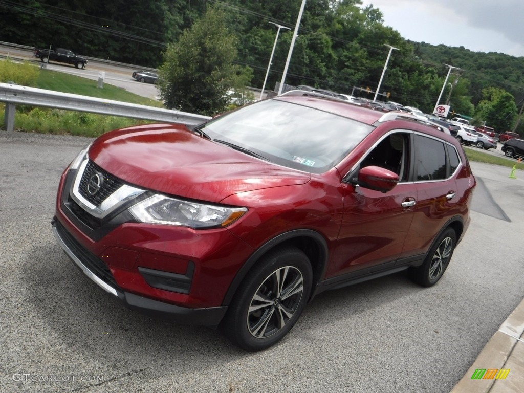 2019 Rogue SV AWD - Scarlet Ember / Charcoal photo #9
