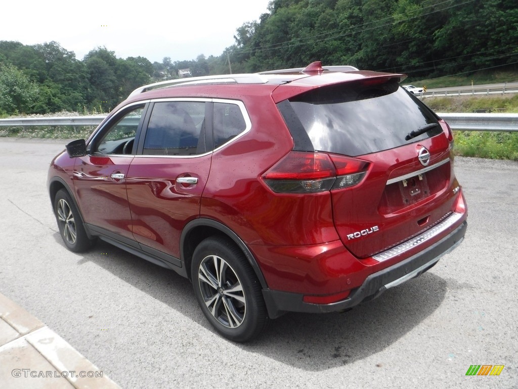 2019 Rogue SV AWD - Scarlet Ember / Charcoal photo #11