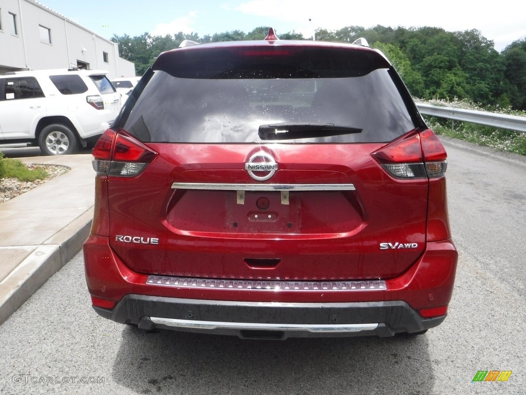 2019 Rogue SV AWD - Scarlet Ember / Charcoal photo #12