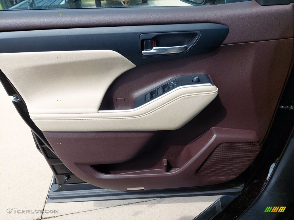 2021 Highlander XLE - Opulent Amber / Harvest Beige photo #11