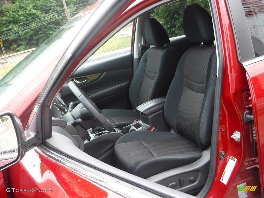 2019 Rogue SV AWD - Scarlet Ember / Charcoal photo #17