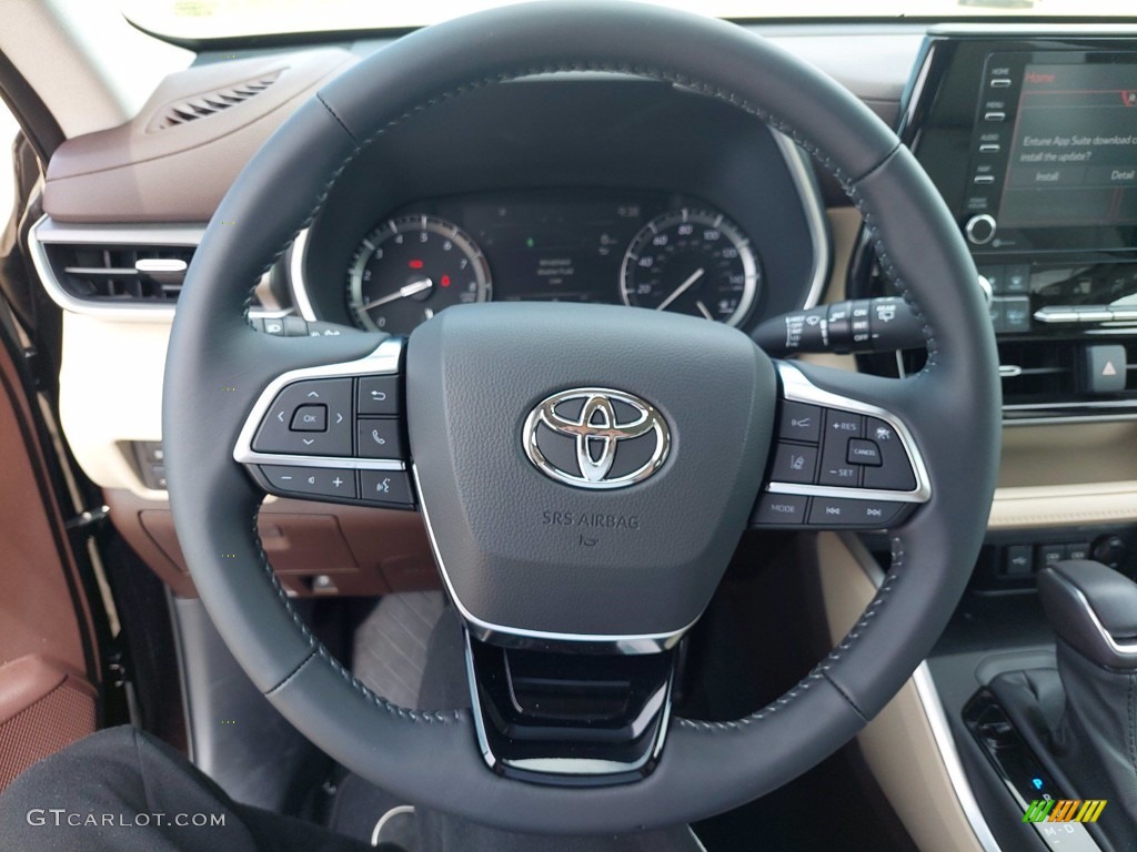 2021 Highlander XLE - Opulent Amber / Harvest Beige photo #13