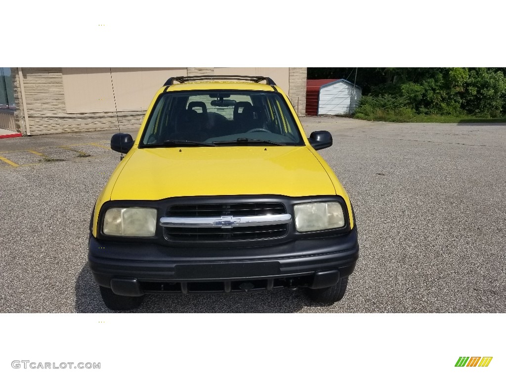 2003 Tracker ZR2 4WD Hard Top - Yellow / Medium Gray photo #8