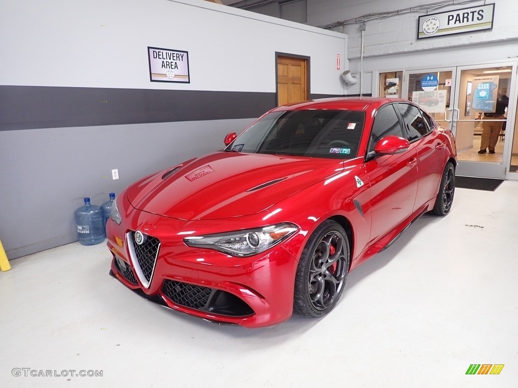 Rosso Alfa (Red) Alfa Romeo Giulia