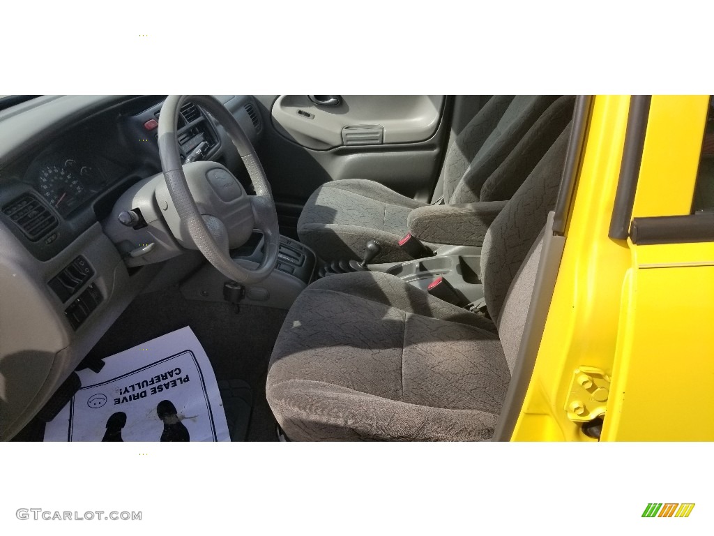 2003 Tracker ZR2 4WD Hard Top - Yellow / Medium Gray photo #12
