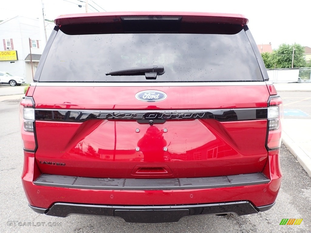 2019 Expedition Limited 4x4 - Ruby Red Metallic / Ebony photo #4