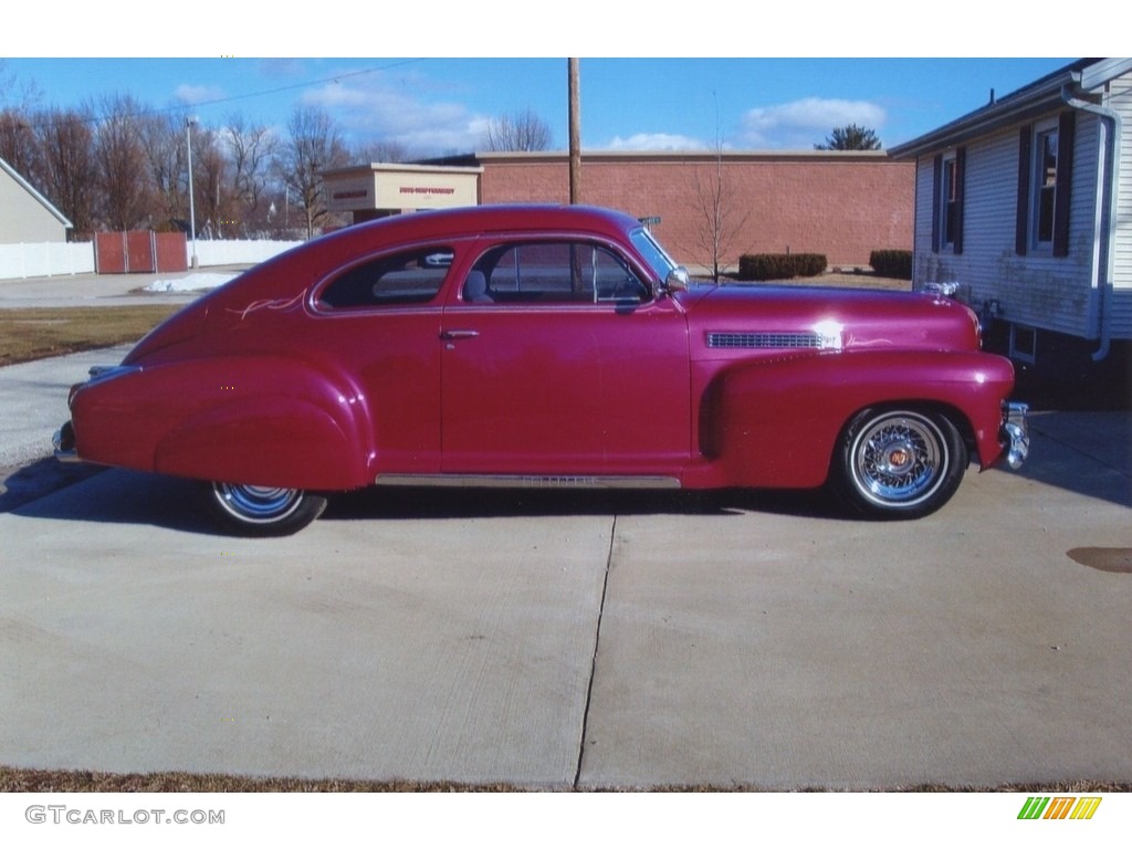 Rosewood Red 1941 Cadillac Series 62 Restomod Coupe Exterior Photo #142373461
