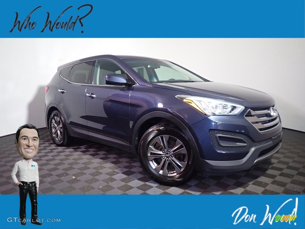 2014 Santa Fe Sport FWD - Marlin Blue / Gray photo #1