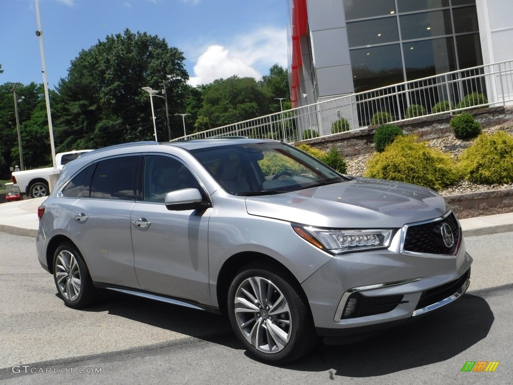 Lunar Silver Metallic 2017 Acura MDX Technology SH-AWD Exterior Photo #142373715