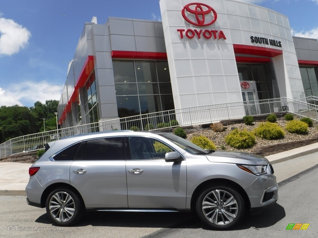 2017 MDX Technology SH-AWD - Lunar Silver Metallic / Graystone photo #2