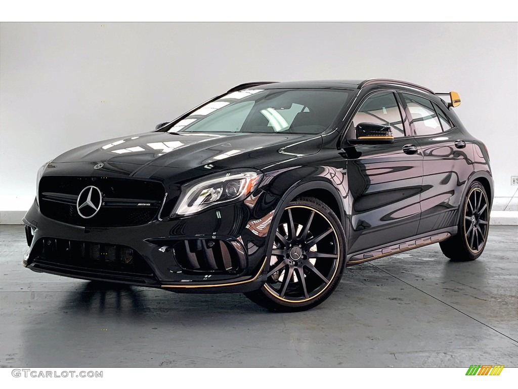 2018 GLA AMG 45 4Matic - Night Black / Black photo #12