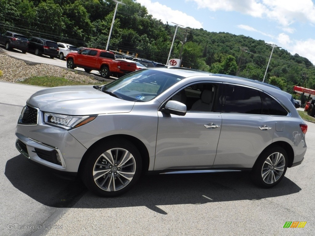Lunar Silver Metallic 2017 Acura MDX Technology SH-AWD Exterior Photo #142373995