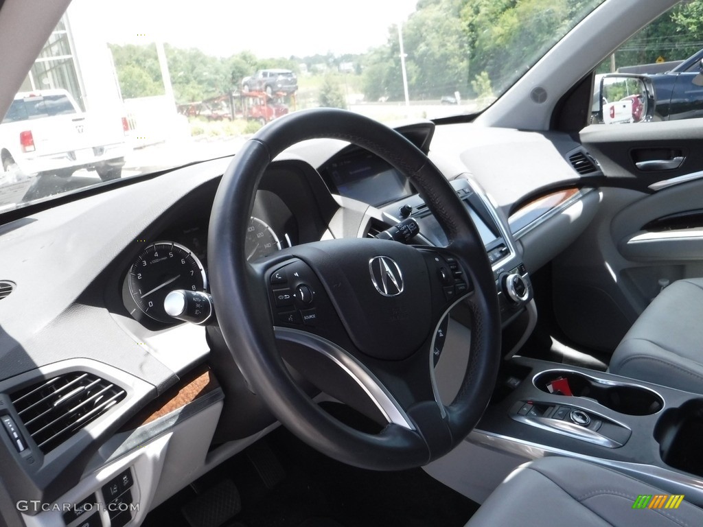 2017 MDX Technology SH-AWD - Lunar Silver Metallic / Graystone photo #22
