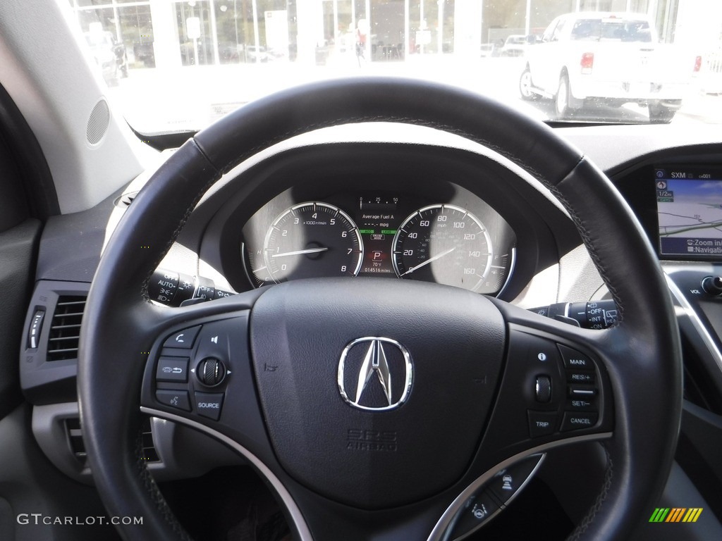 2017 MDX Technology SH-AWD - Lunar Silver Metallic / Graystone photo #25