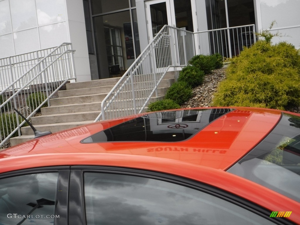 2015 Dart GT - Vitamin C / Black/Ruby Red Accent Stitching photo #3