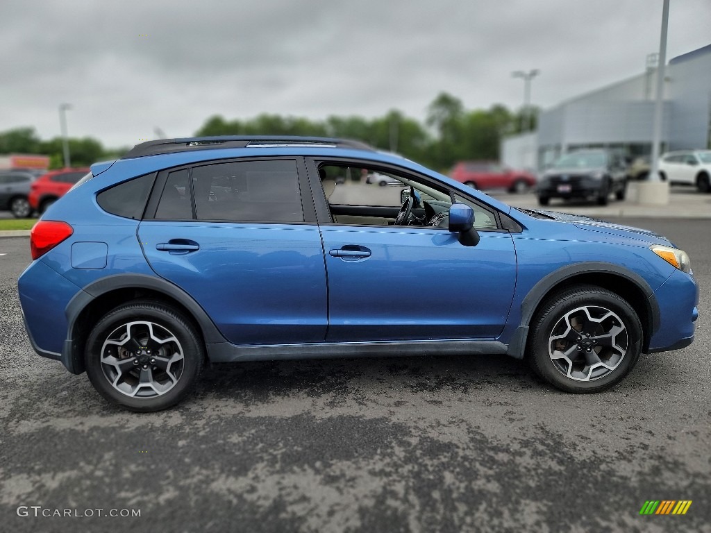 2014 XV Crosstrek 2.0i Limited - Quartz Blue Pearl / Ivory photo #19