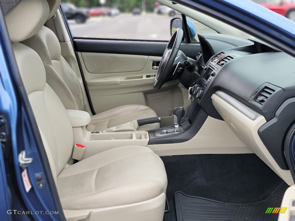 2014 XV Crosstrek 2.0i Limited - Quartz Blue Pearl / Ivory photo #23