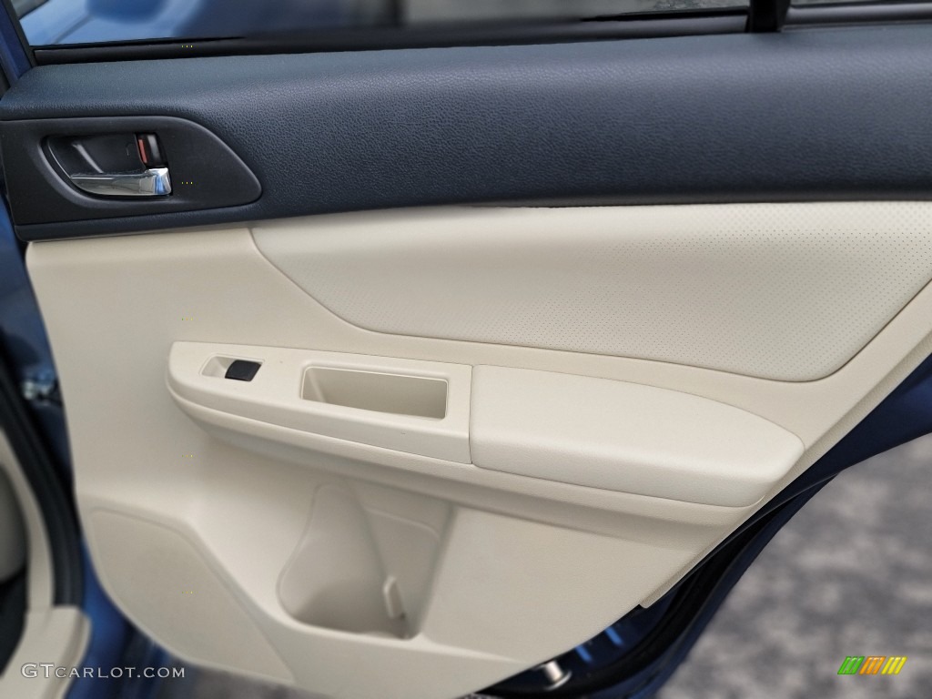 2014 XV Crosstrek 2.0i Limited - Quartz Blue Pearl / Ivory photo #24