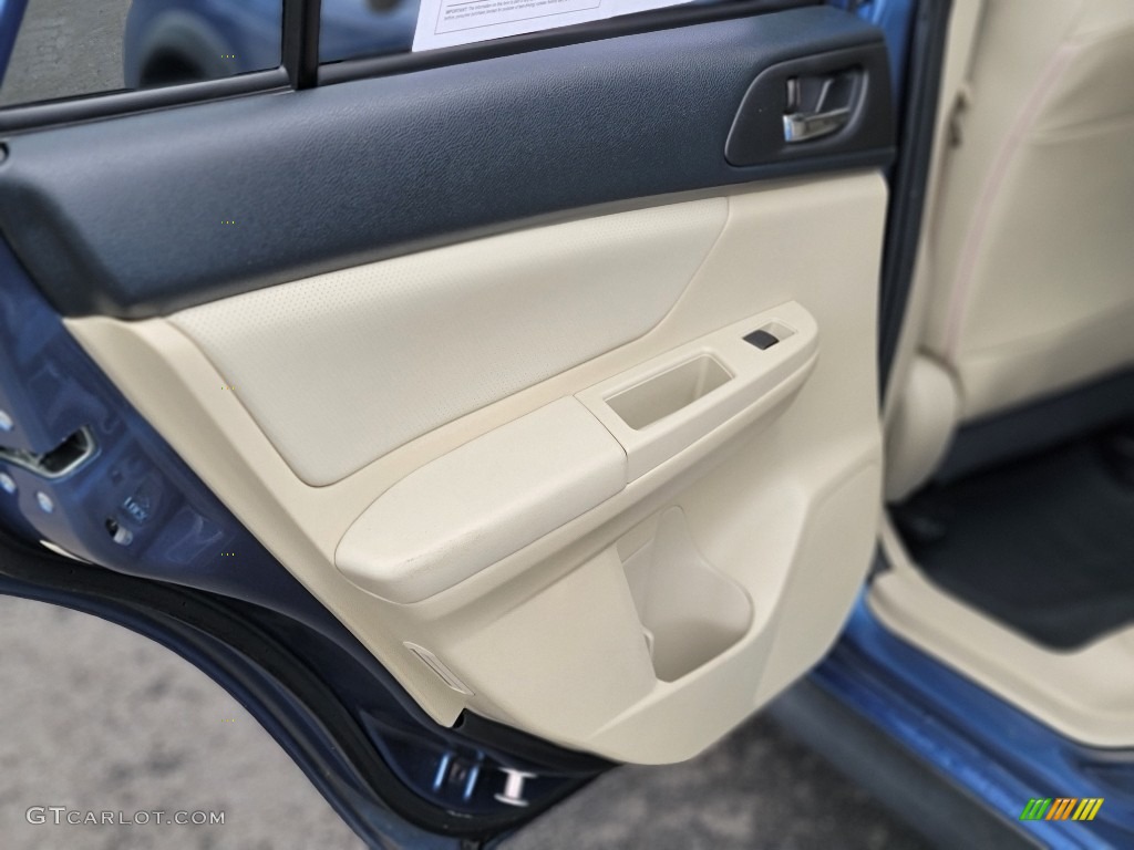 2014 XV Crosstrek 2.0i Limited - Quartz Blue Pearl / Ivory photo #30