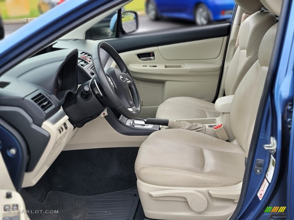 2014 XV Crosstrek 2.0i Limited - Quartz Blue Pearl / Ivory photo #33