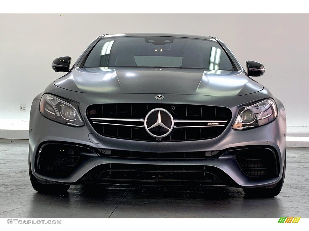 2019 E AMG 63 S 4Matic Sedan - designo Selenite Grey Magno (Matte) / Nut Brown/Black photo #2