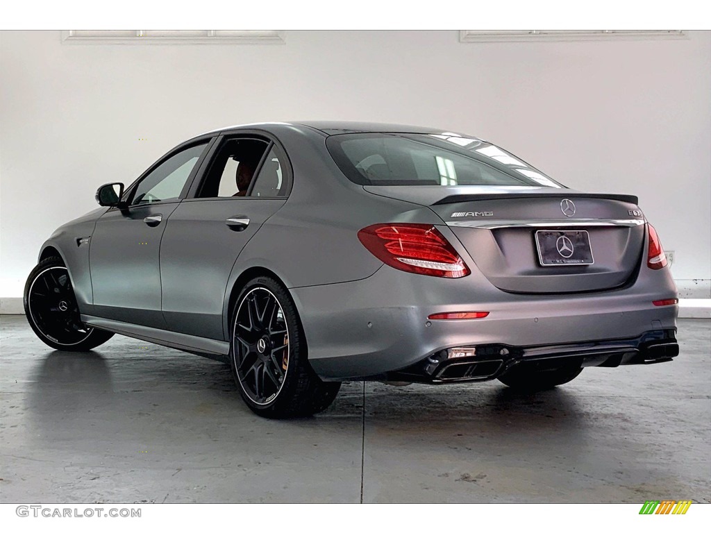 2019 E AMG 63 S 4Matic Sedan - designo Selenite Grey Magno (Matte) / Nut Brown/Black photo #10