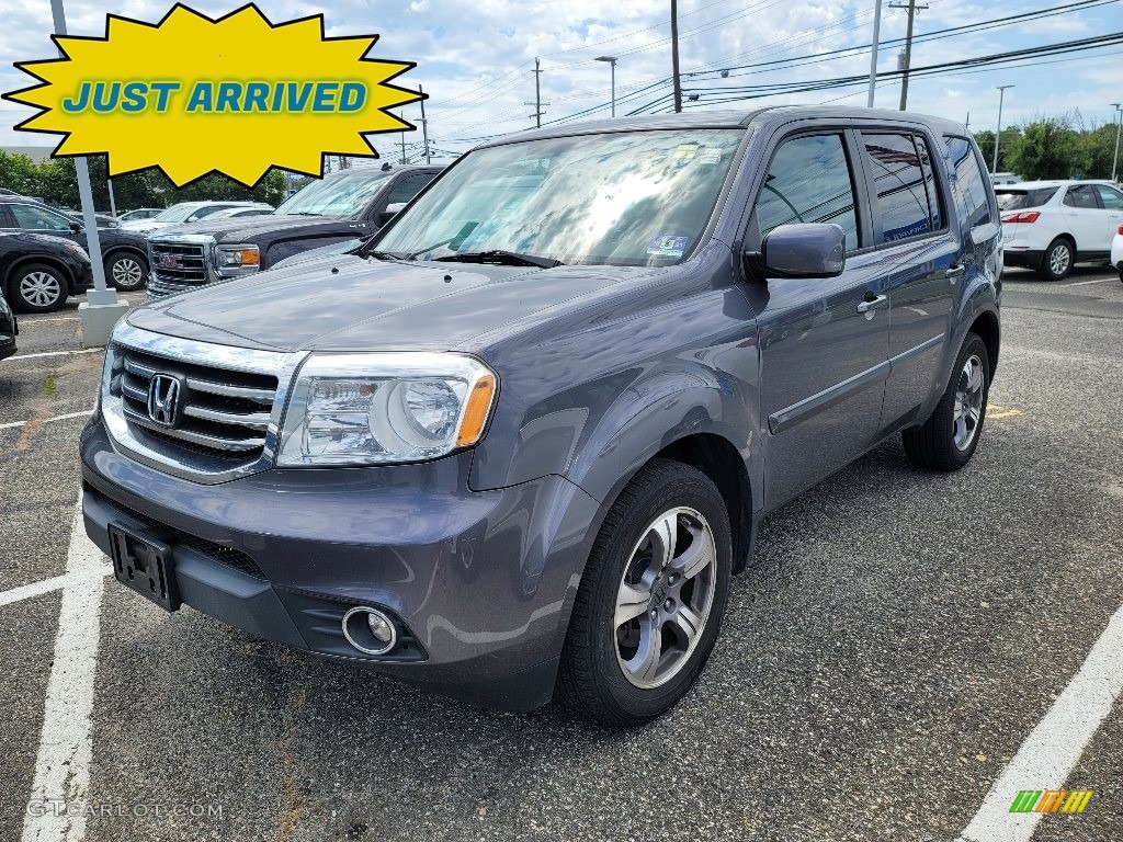 2015 Pilot SE 4WD - Modern Steel Metallic / Gray photo #1
