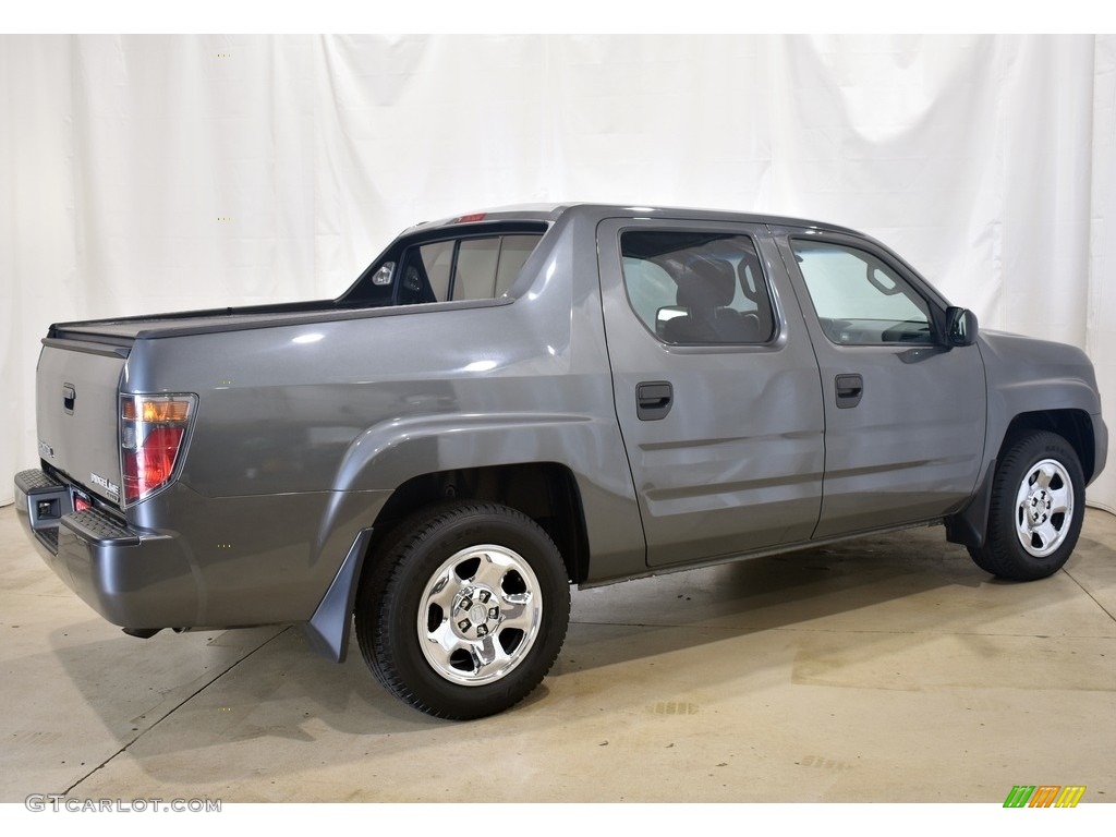 2008 Ridgeline RT - Nimbus Gray Metallic / Gray photo #2