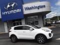 2019 Snow White Pearl Kia Sportage SX Turbo AWD  photo #2