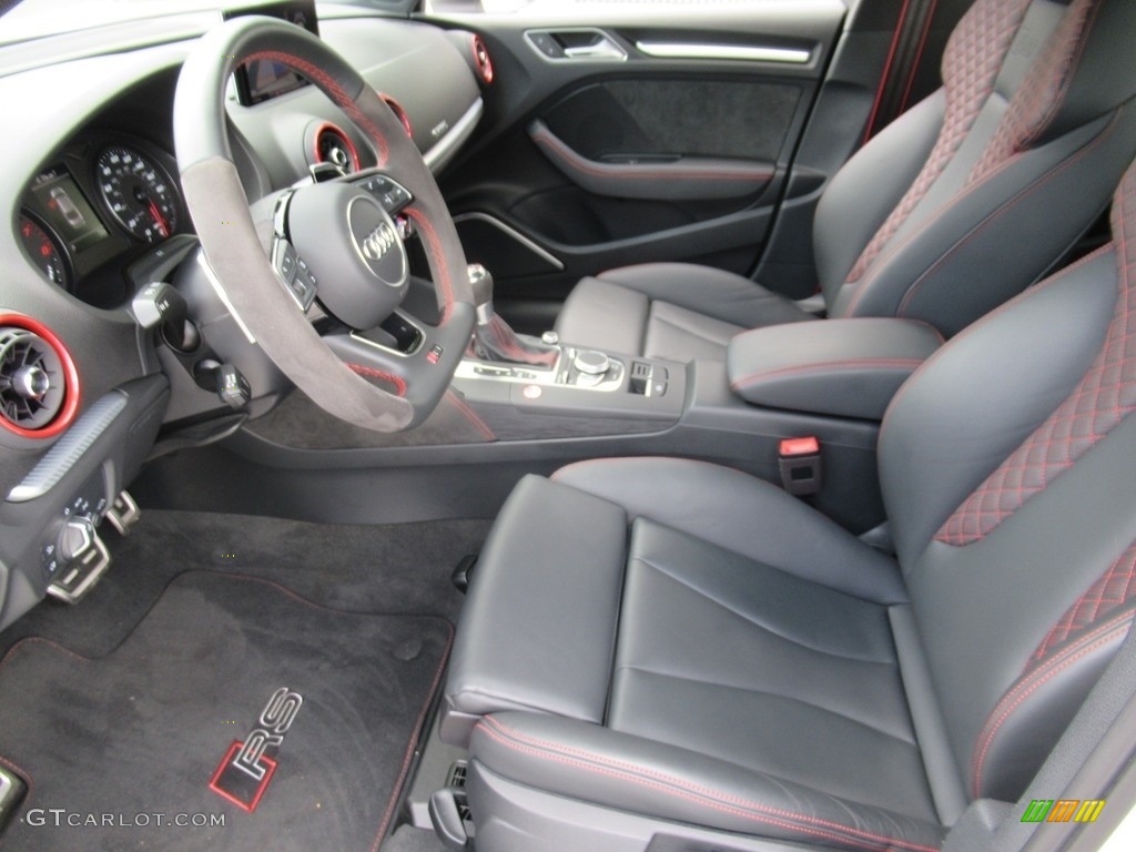 2020 Audi RS 3 quattro Sedan Front Seat Photo #142379380