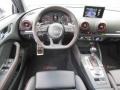  2020 RS 3 quattro Sedan Black w/Red Stitching Interior
