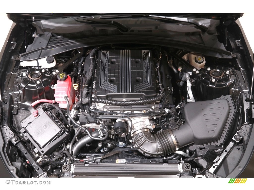 2020 Chevrolet Camaro ZL1 Coupe 6.2 Liter Supercharged DI OHV 16-Valve VVT LT4 V8 Engine Photo #142379719