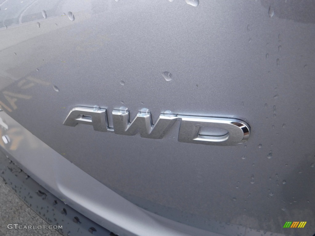 2018 CR-V EX-L AWD - Lunar Silver Metallic / Gray photo #9