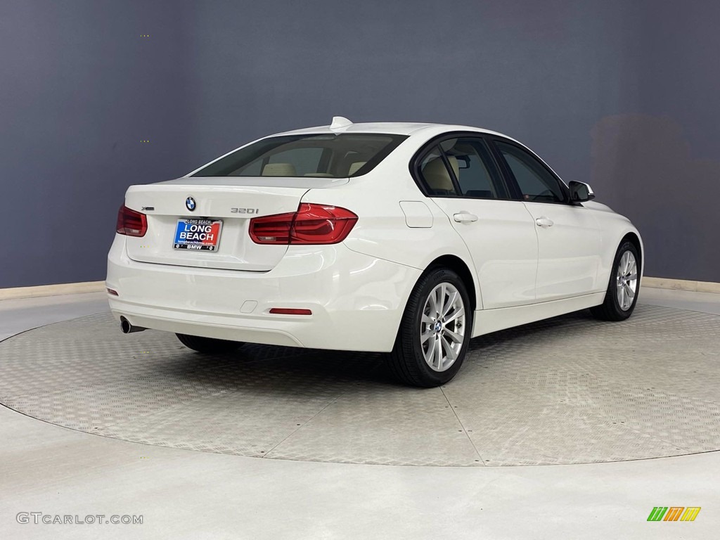 2018 3 Series 320i xDrive Sedan - Alpine White / Venetian Beige photo #5