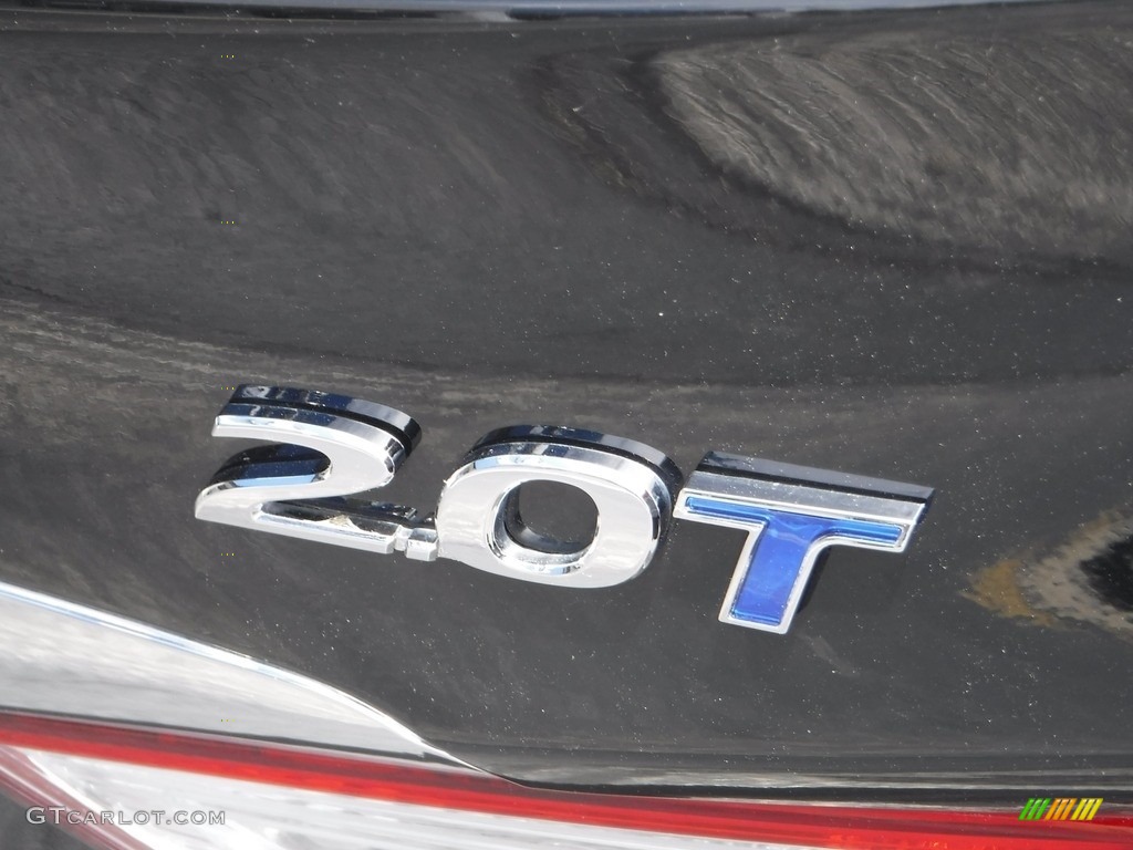 2012 Sonata SE 2.0T - Midnight Black / Gray photo #11