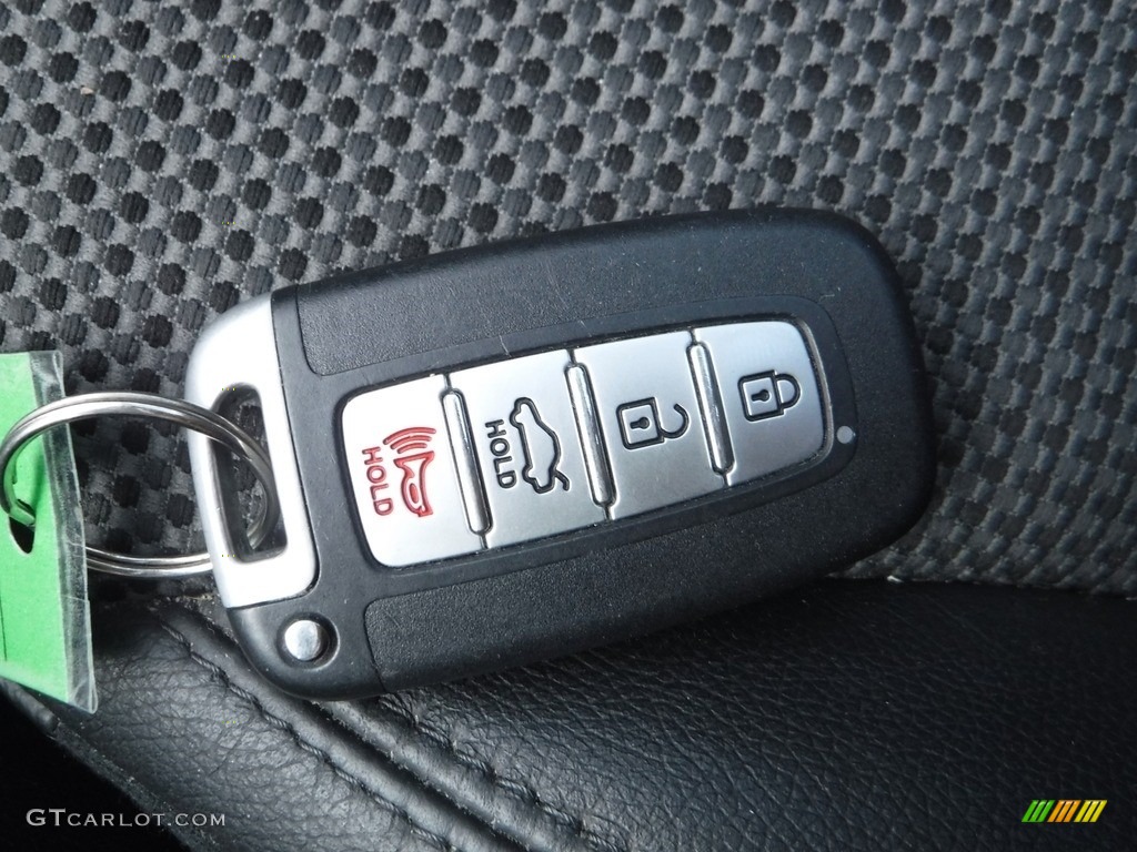 2012 Sonata SE 2.0T - Midnight Black / Gray photo #31