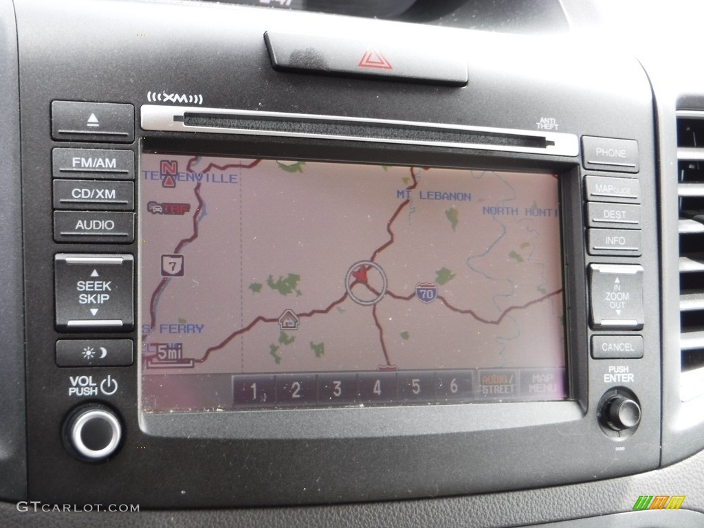 2012 CR-V EX-L 4WD - White Diamond Pearl / Beige photo #19