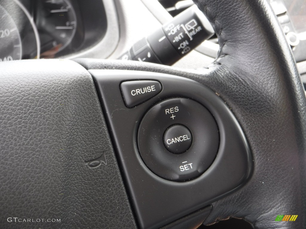 2012 CR-V EX-L 4WD - White Diamond Pearl / Beige photo #23