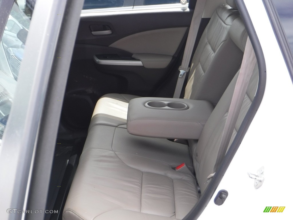 2012 CR-V EX-L 4WD - White Diamond Pearl / Beige photo #25