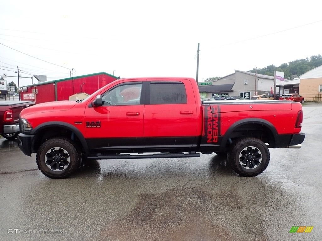 2018 2500 Power Wagon Crew Cab 4x4 - Flame Red / Black photo #3