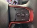 Red/Black 2020 Ram 1500 Rebel Crew Cab 4x4 Steering Wheel