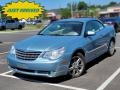 Clearwater Blue Pearl 2008 Chrysler Sebring Limited Convertible