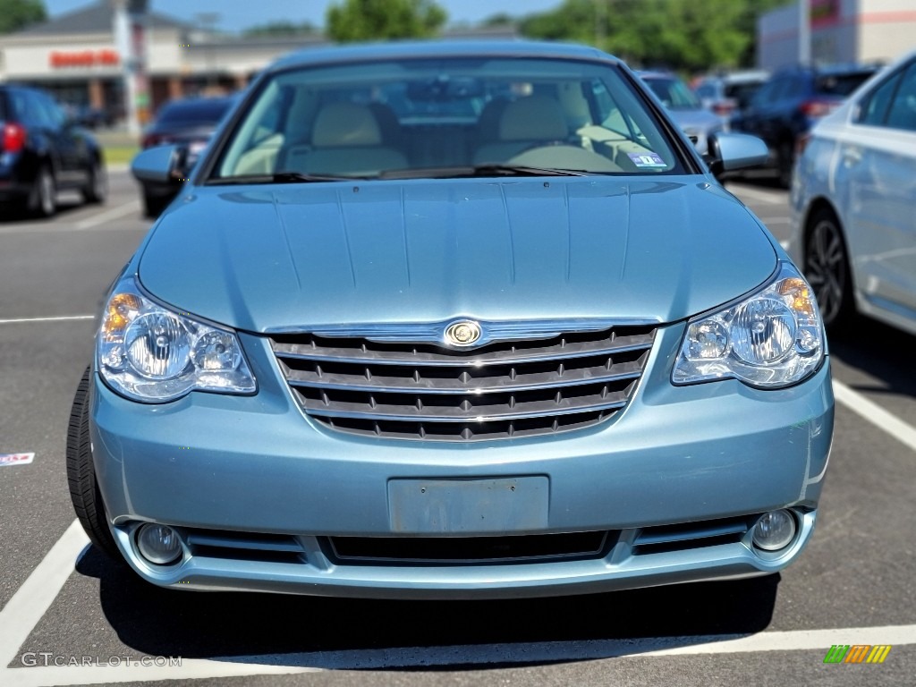 2008 Sebring Limited Convertible - Clearwater Blue Pearl / Medium Pebble Beige/Cream photo #2