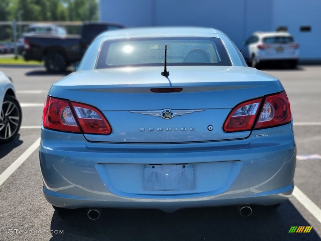 2008 Sebring Limited Convertible - Clearwater Blue Pearl / Medium Pebble Beige/Cream photo #4