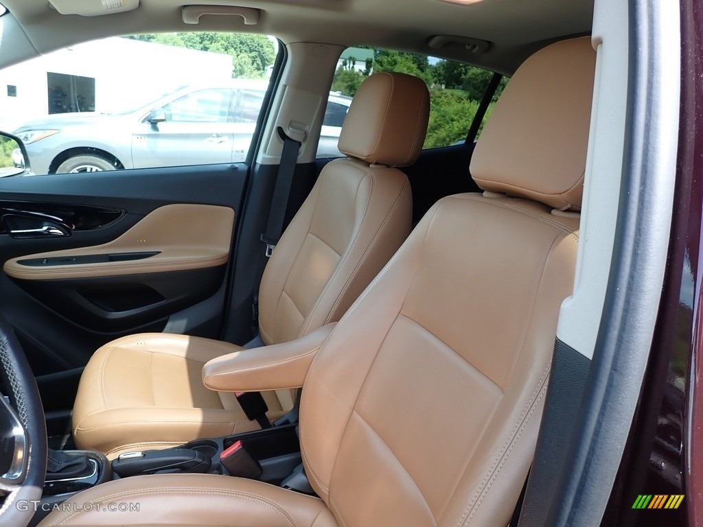 2017 Encore Essence AWD - Black Cherry Metallic / Brandy photo #4