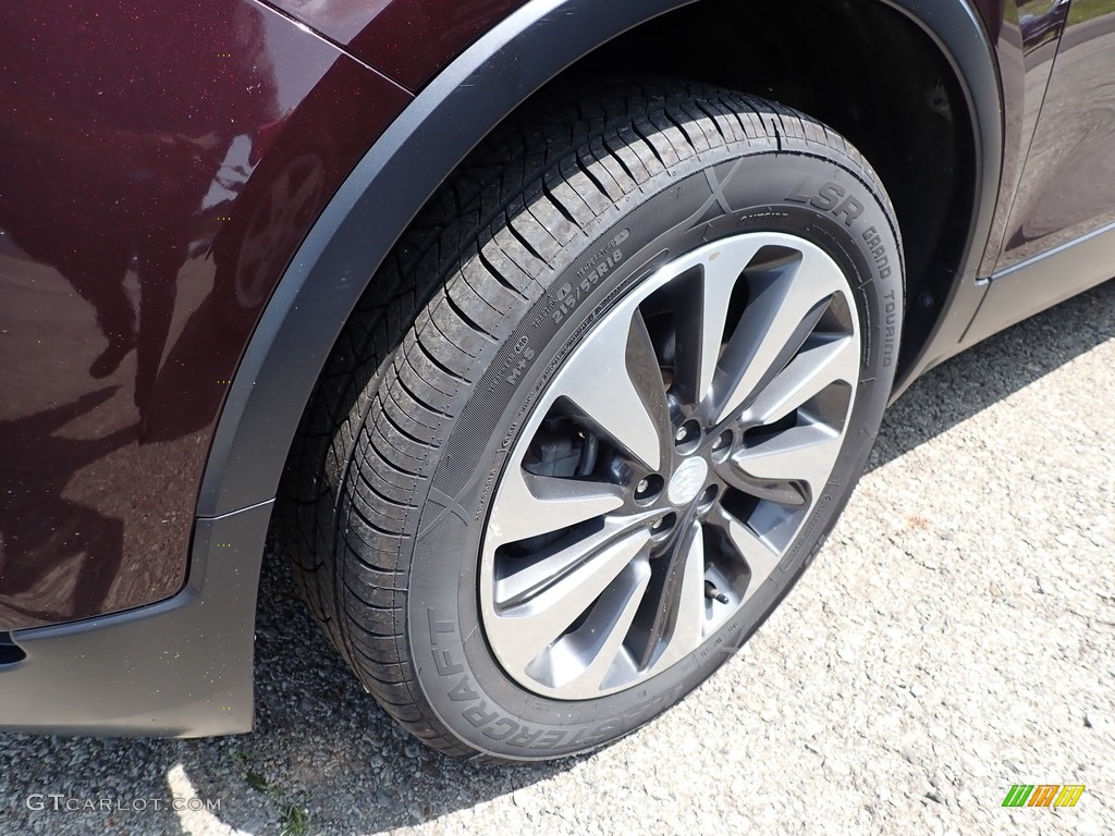 2017 Encore Essence AWD - Black Cherry Metallic / Brandy photo #9