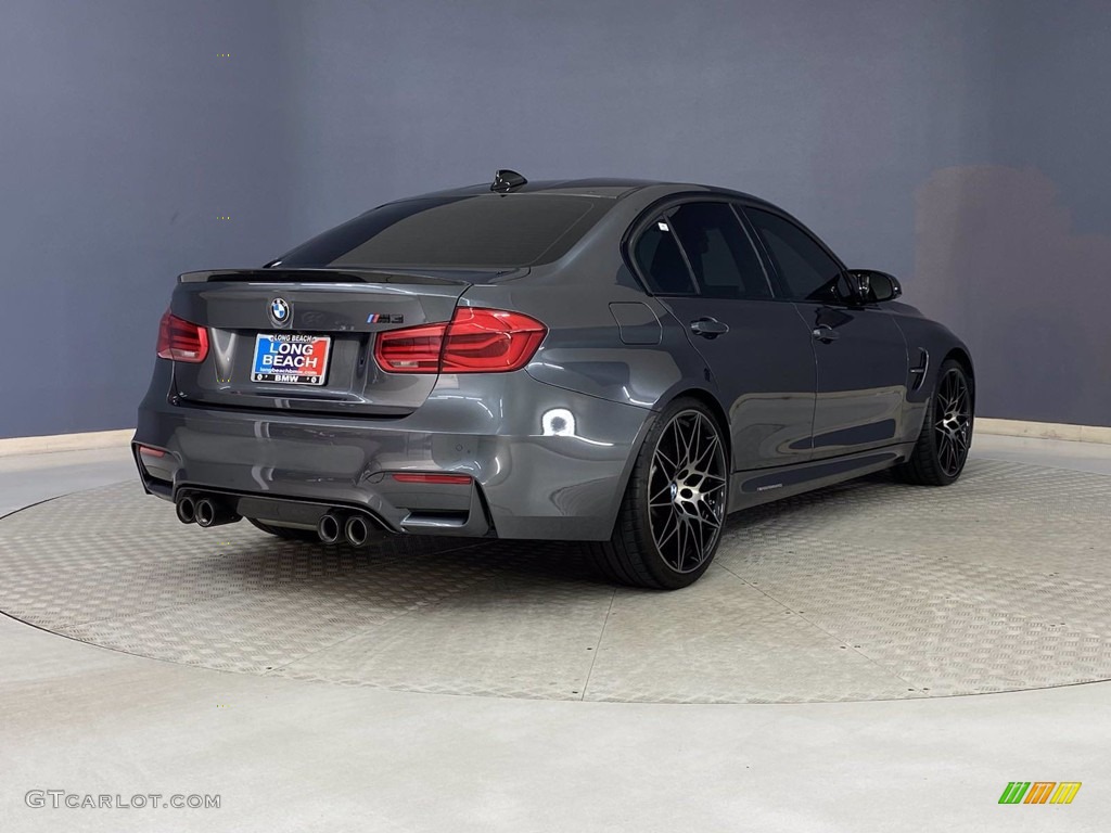 2018 M3 Sedan - Mineral Grey Metallic / Black photo #5