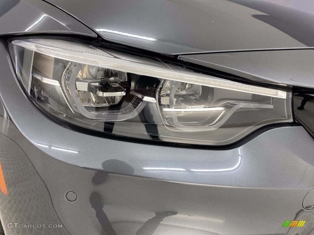 2018 M3 Sedan - Mineral Grey Metallic / Black photo #7