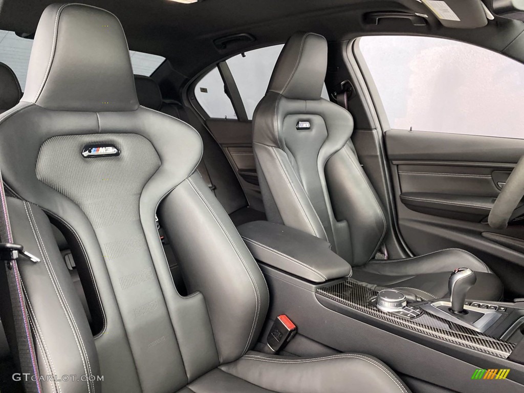 2018 M3 Sedan - Mineral Grey Metallic / Black photo #34